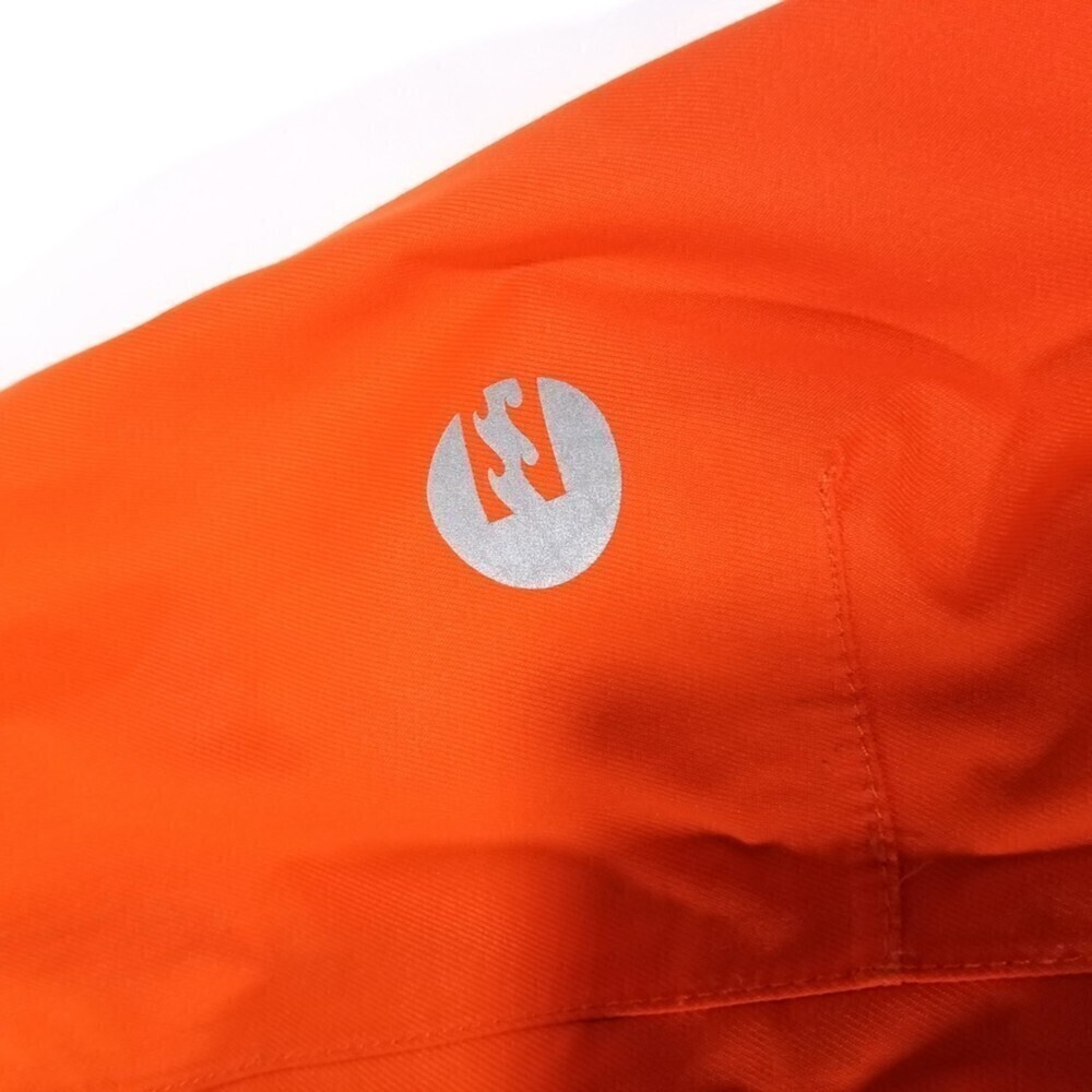 Billabong Waterproof 15k Insulated Hoodie Snow Jacket Mens Large Gorpcore Orange - Picture 7 of 13